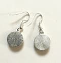 Pikkukuva 2 / 2: Earrings - Glitter - Druzy - Blue - Silver