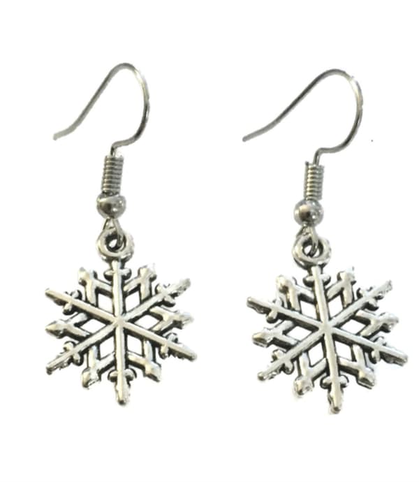Earrings - Snowflake