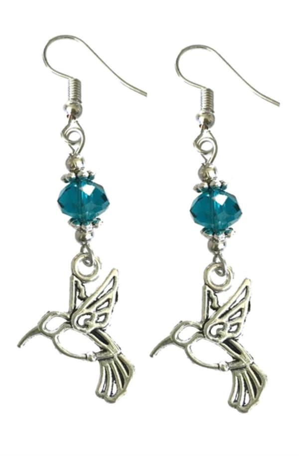 Earrings - Colibri - Bead - Turquoise