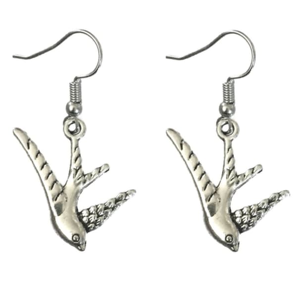 Earrings - Swallow