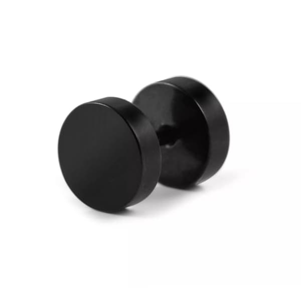 Fake Plugg - Svart- 8 mm