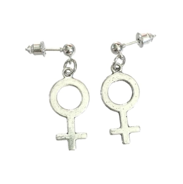 Örhängen Feminist Stift Feminism Venus Stud Kvinnosymbol