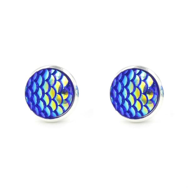 Earrings - Scale - Dragon - Mermaid - 4 Colours