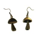 Pikkukuva 2 / 2: Earrings - Mushroom - Bronze