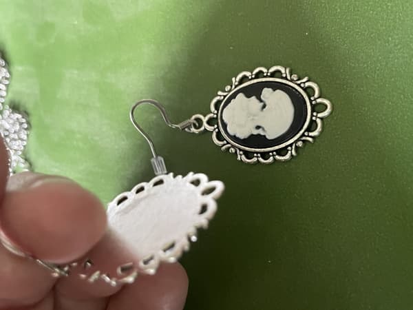 Earrings - Camé - Woman - Black