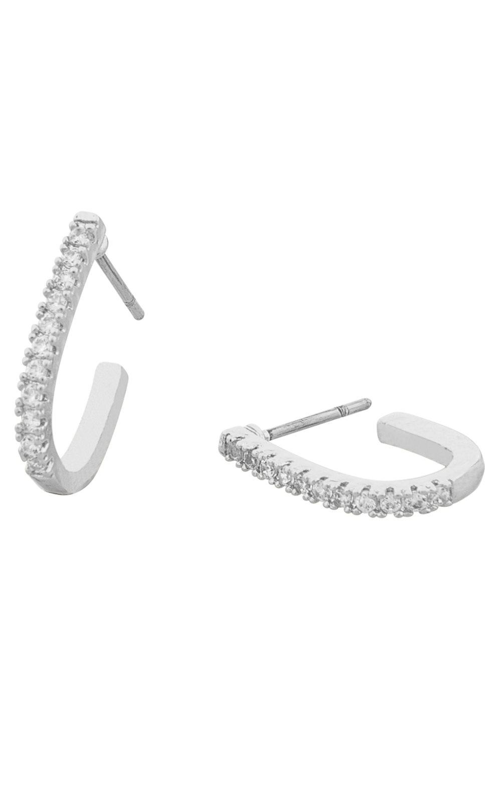 Snö - Corinne Small Oval Ear s/clear