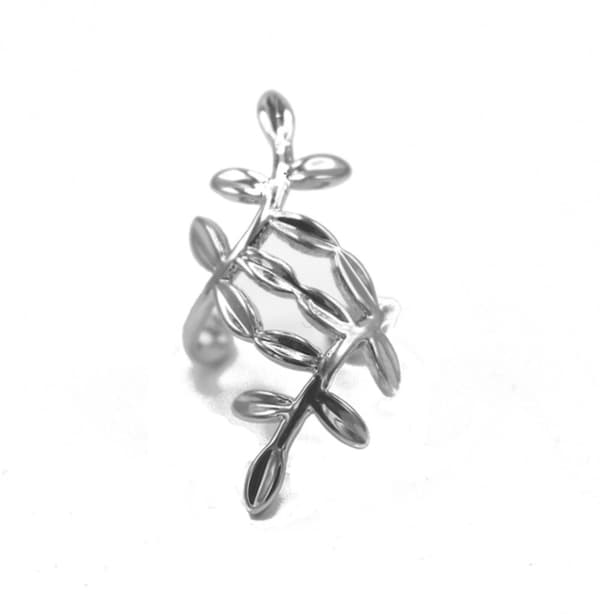 Sølvfarget Ear Cuff