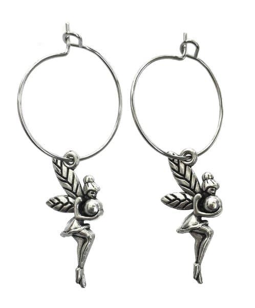 Earrings - Creoles - Fairy