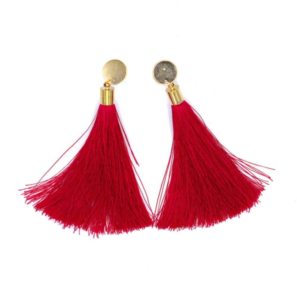 Frans örhängen Tassel