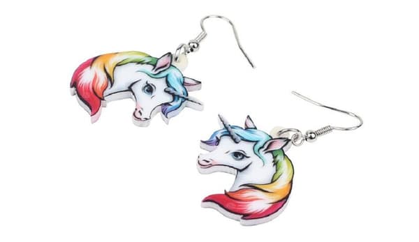 Earrings - Unicorn - Acrylic