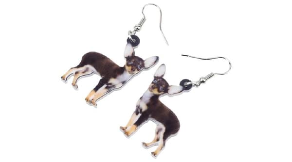 Earrings - Chihuahua - Acrylic