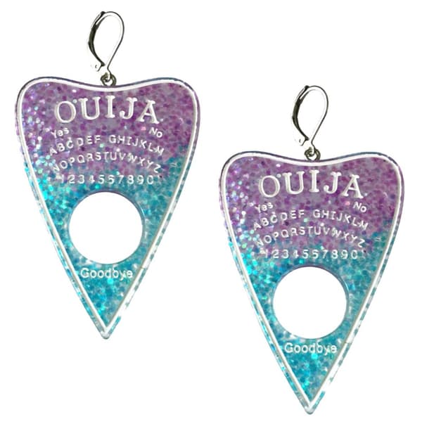 Örhängen OUIJA Spådom Ande Övernaturligt Pagan Wicca