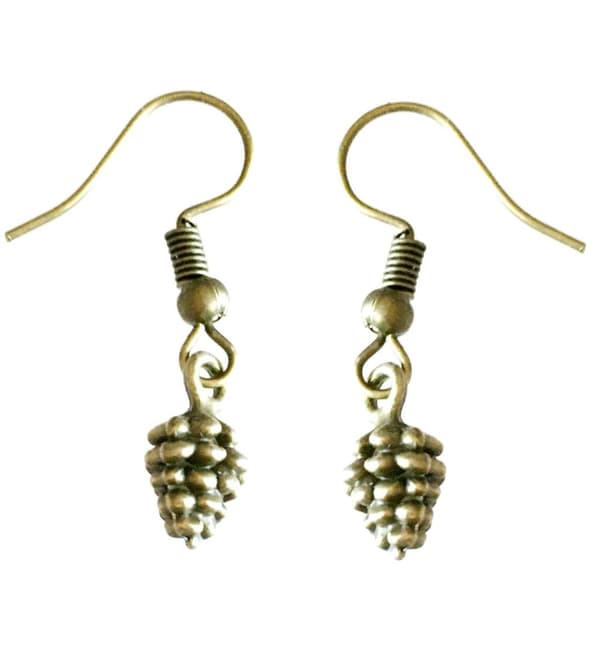 Earrings - Cone - Bronze