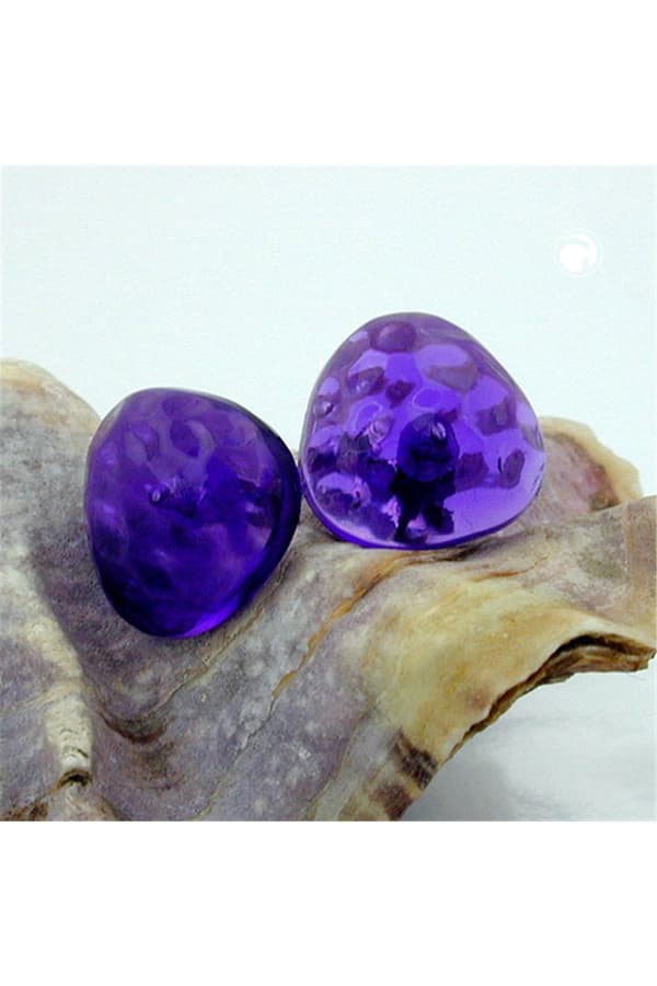 Stud Earrings Purple - GL02623