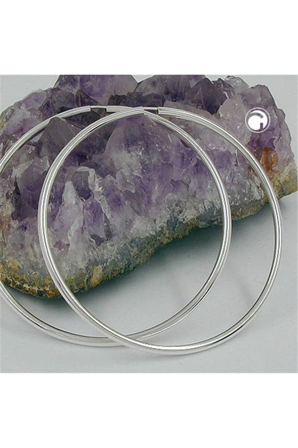 Hoop Earrings 70mm Silver 925 - GL90725