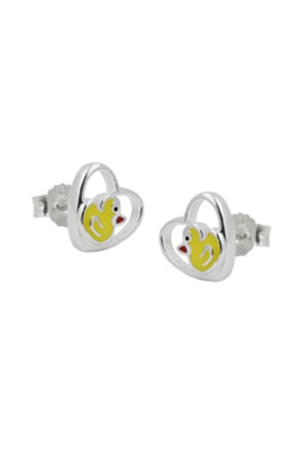 Earrings Studs Little Duck Silver 925 - GL93477