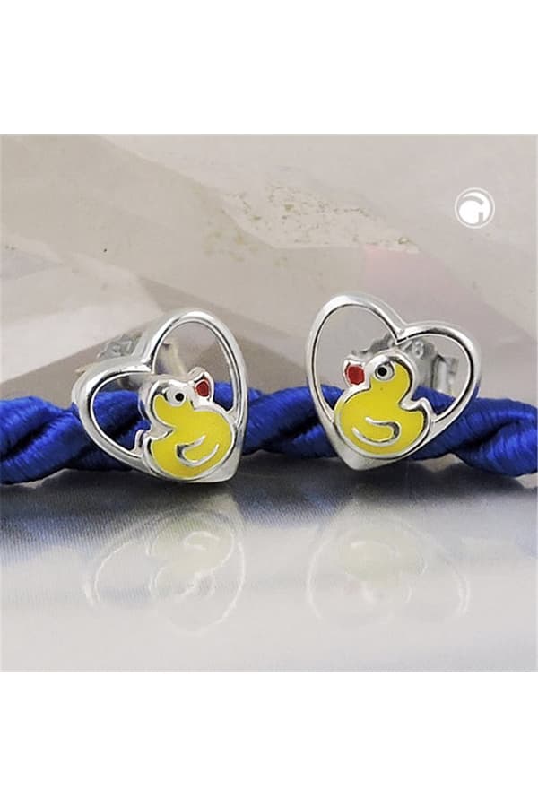 Earrings Studs Little Duck Silver 925 - GL93477