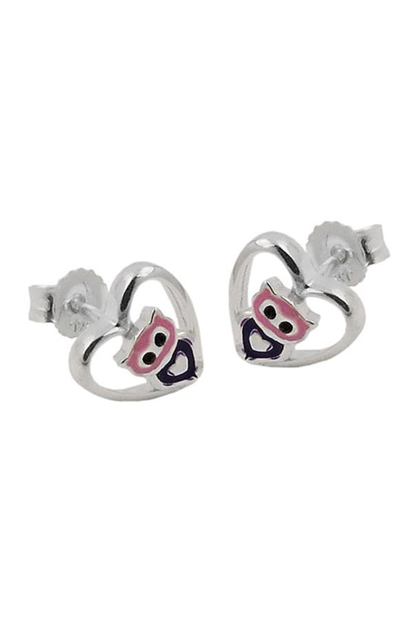 Earrings Studs Little Owl Silver 925 - GL93469