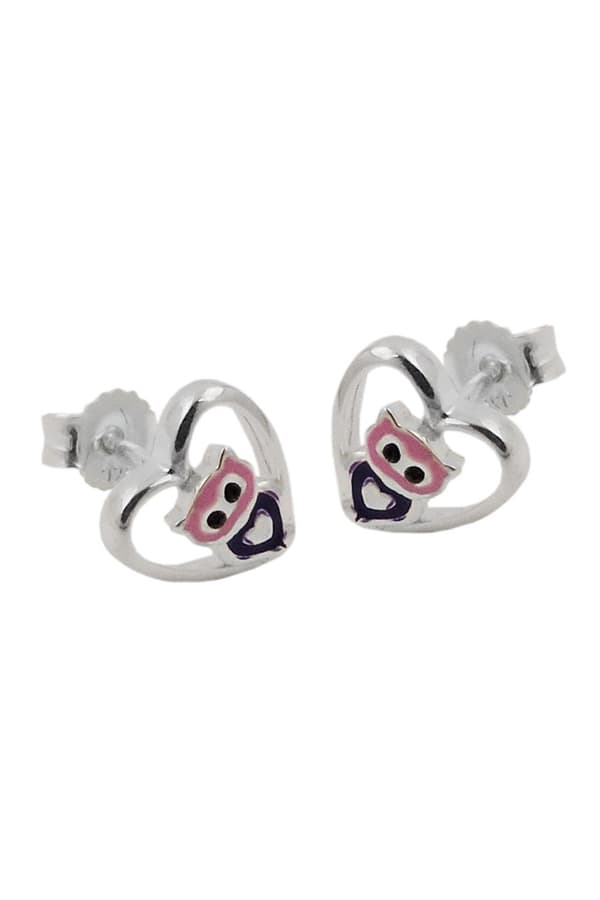 Earrings Studs Little Owl Silver 925 - GL93469