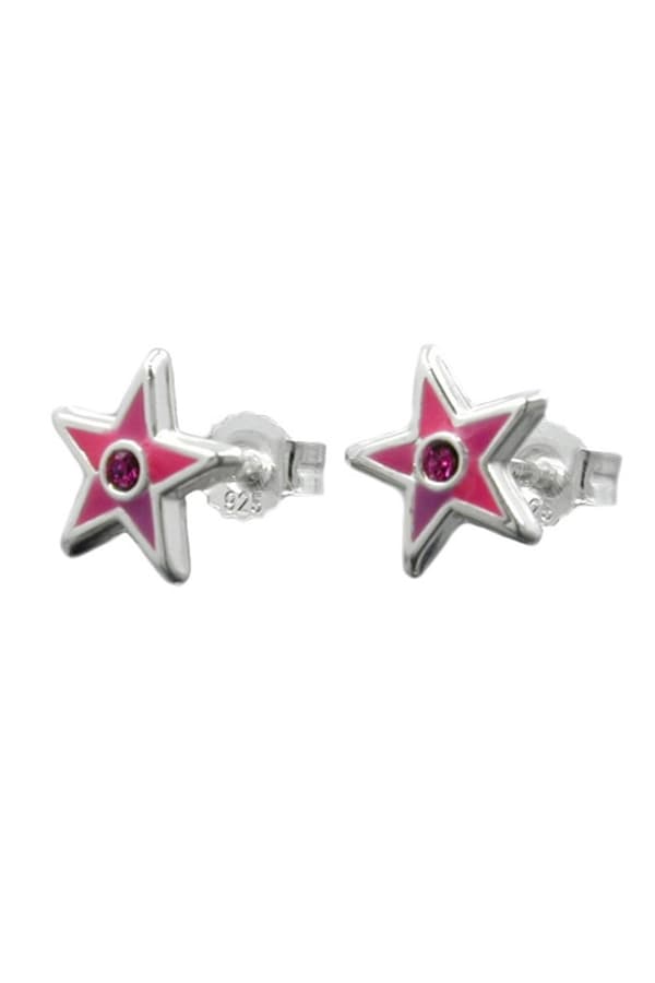 Stud Earrings Little Stars Silver 925 - GL93341