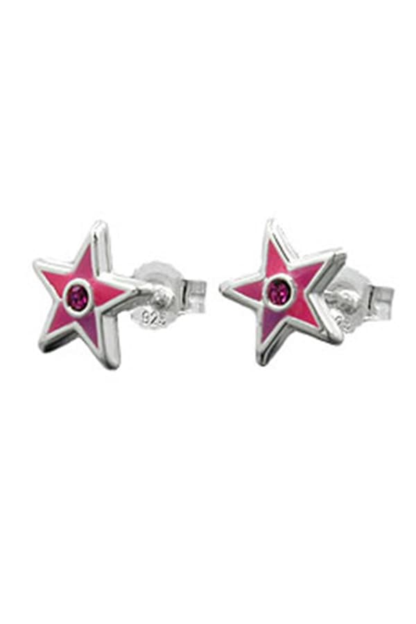 Stud Earrings Little Stars Silver 925 - GL93341