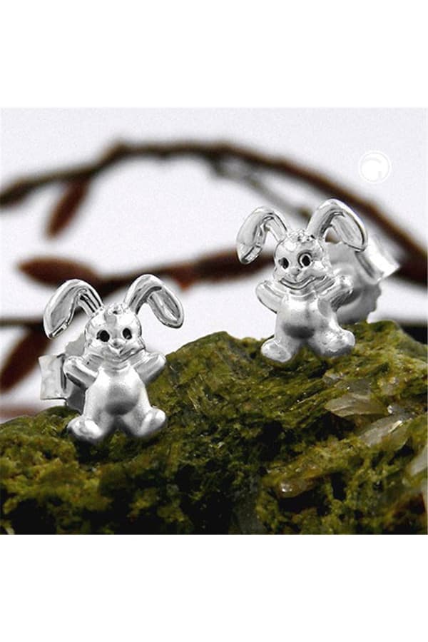 Earrings 7mm Small Hare Silver 925 - GL92703