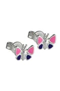 Miniatyrbild 4 av 4: Earrings Purple Butterflies Silver 925 - GL92462