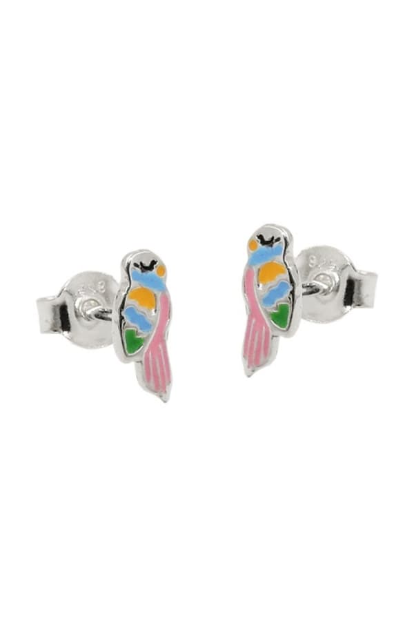 Earrings Studs Parrot Colour Silver 925 - GL93761