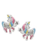 Pikkukuva 1 / 4: Stud Earrings Unicorn Colored Silver 925 - GL93816