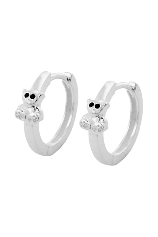 Hinged Hoops Little Bear Silver 925 - GL90913