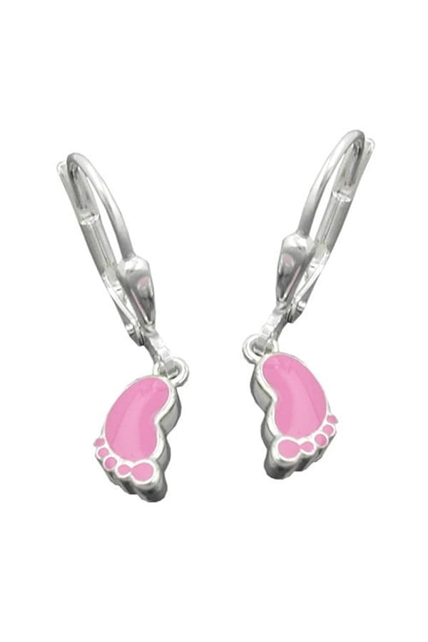 Leverbacks Foot Pink Pastell Silver 925 - GL90683