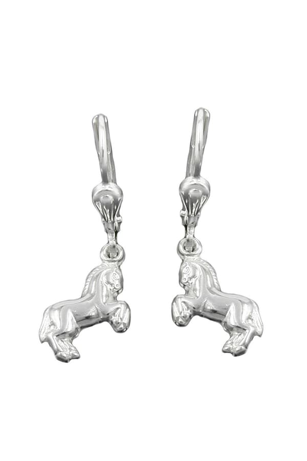 Earrings Leverback Horse Silver 925 - GL90349