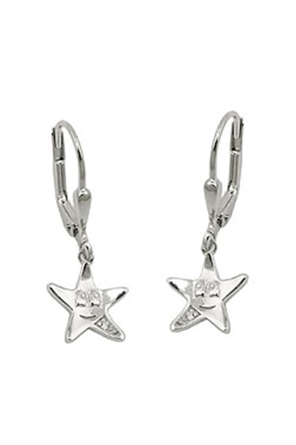 Leverback Earrings Star Silver 925 - GL93772
