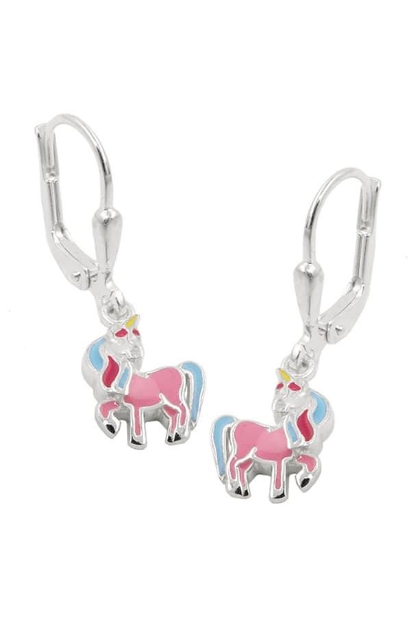 Leverback Earrings Unicorn Silver 925 - GL93814