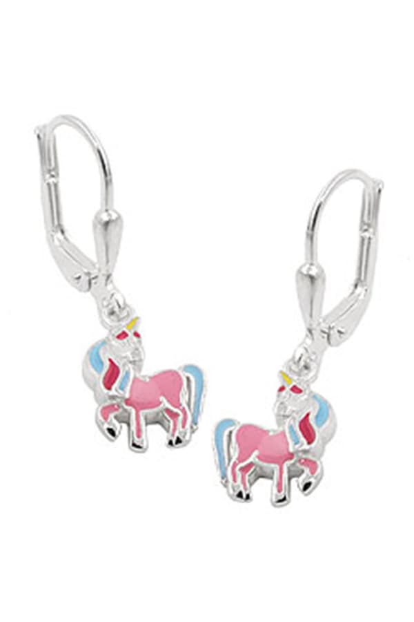 Leverback Earrings Unicorn Silver 925 - GL93814