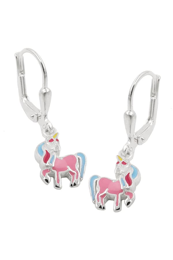 Leverback Earrings Unicorn Silver 925 - GL93814