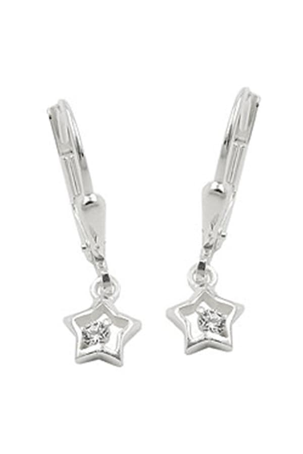 Leverback Earrings Zirconia Silver 925 - GL93836