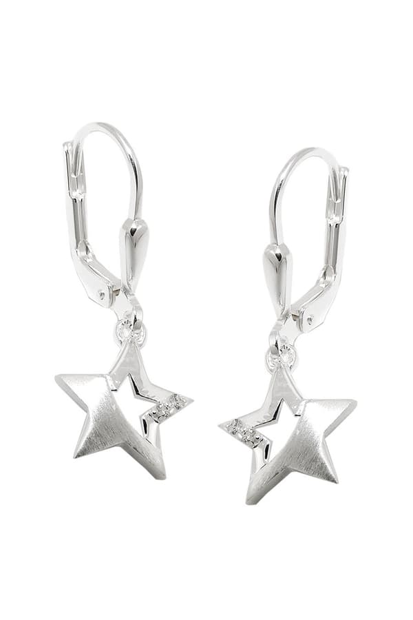 Leverback Earrings Star Silver 925 - GL93510
