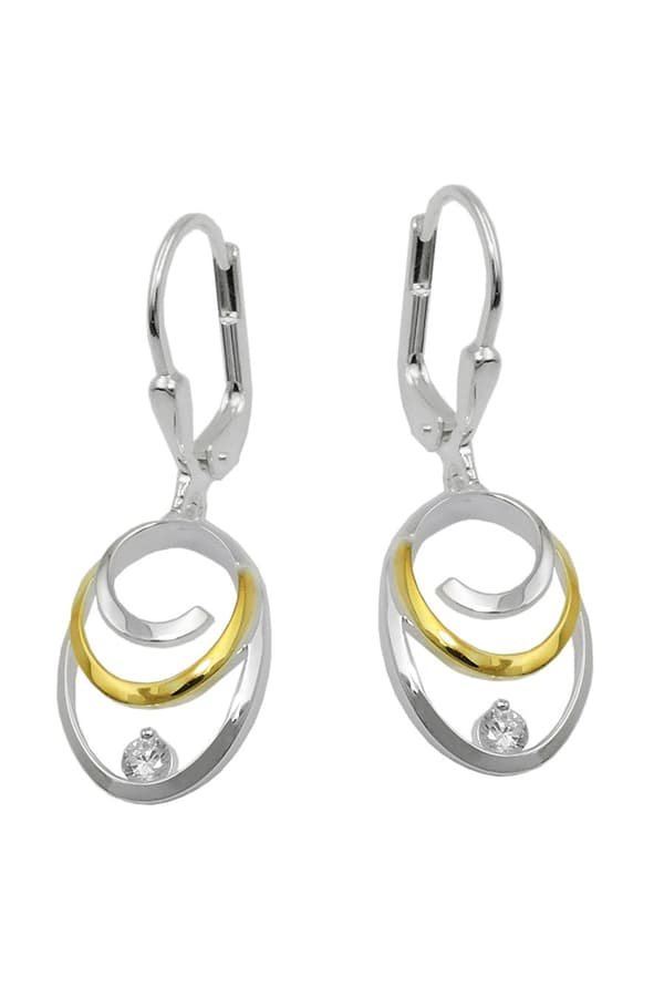Leverback Earrings Zirconia Silver 925 - GL93981
