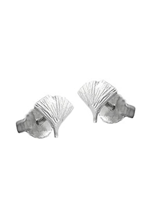 Earrings Ginkgo Leaf Silver 925 - GL90131