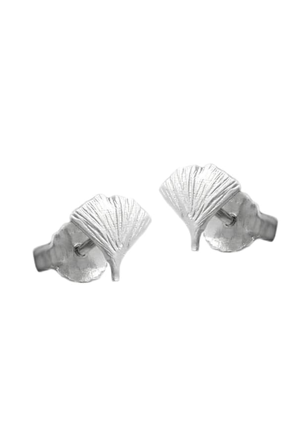 Earrings Ginkgo Leaf Silver 925 - GL90131