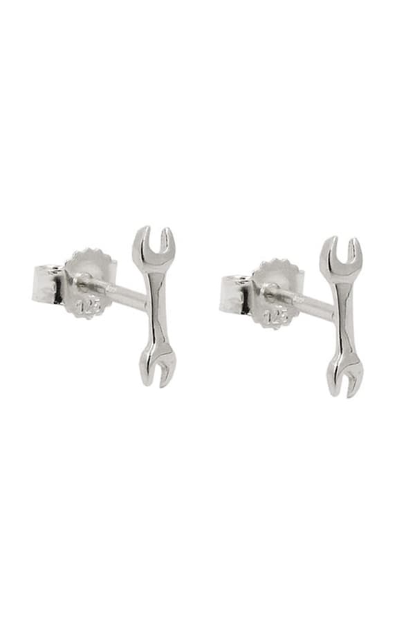 Stud Earrings Screw-Wrench Silver 925 - GL93642