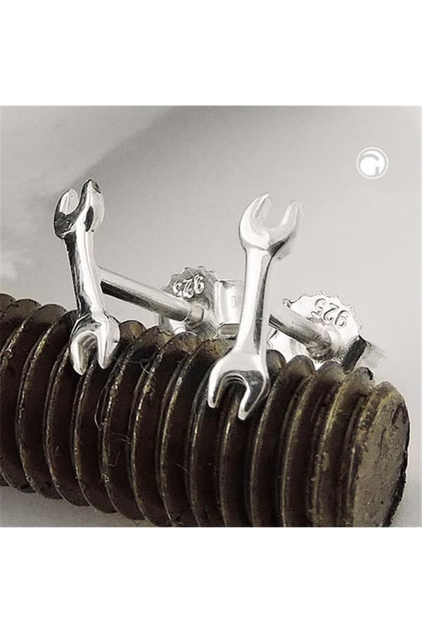 Stud Earrings Screw-Wrench Silver 925 - GL93642