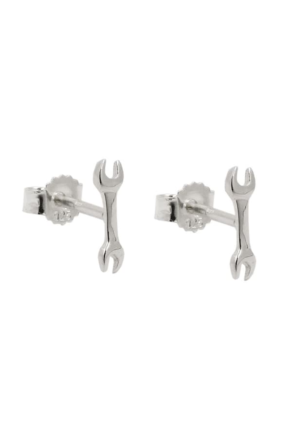 Stud Earrings Screw-Wrench Silver 925 - GL93642