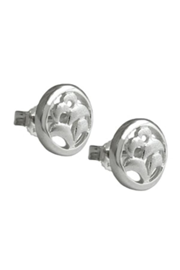 Stud Earrings Fantasy Flower Silver 925 - GL92215