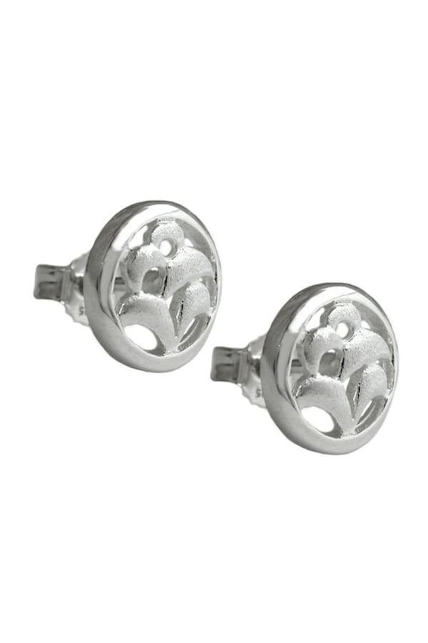 Stud Earrings Fantasy Flower Silver 925 - GL92215