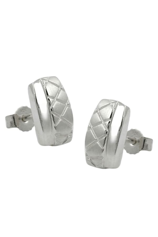 Stud Earrings X-Shapes Silver 925 - GL91934
