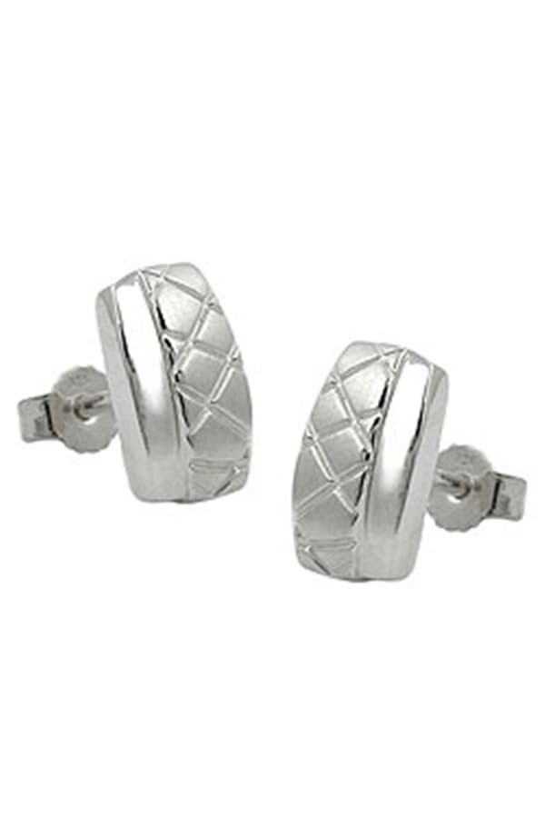 Stud Earrings X-Shapes Silver 925 - GL91934