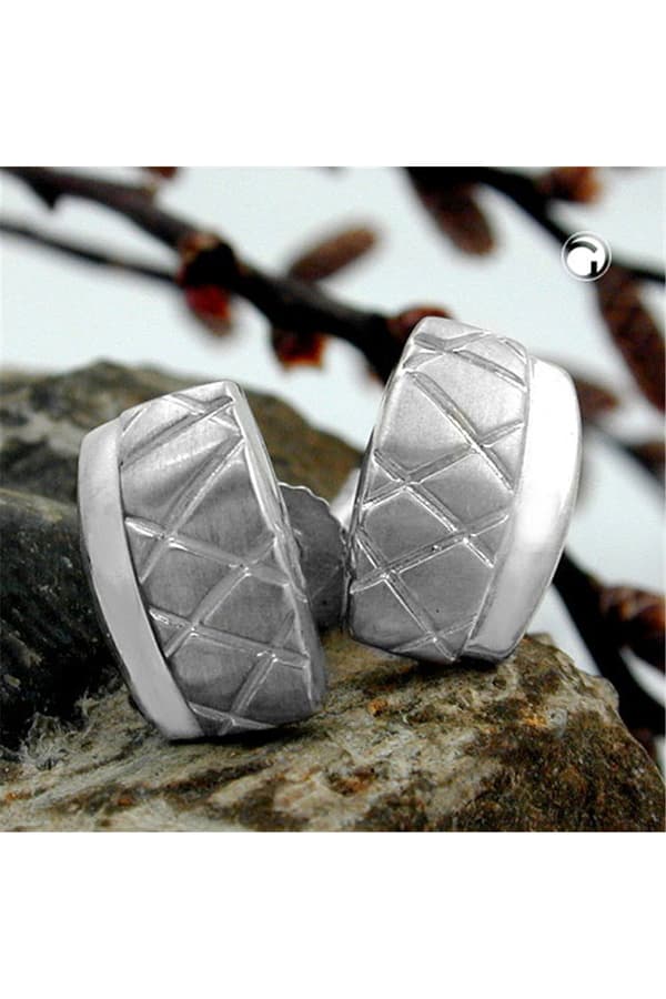 Stud Earrings X-Shapes Silver 925 - GL91934