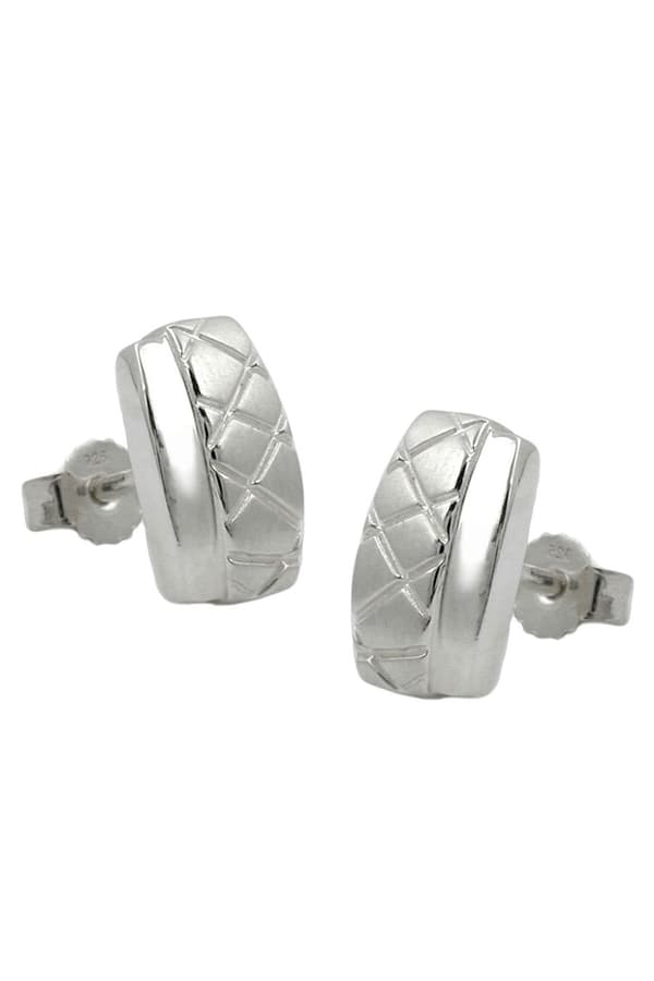 Stud Earrings X-Shapes Silver 925 - GL91934
